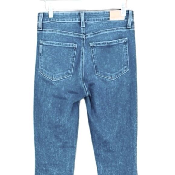 PAIGE Colette Crop Flare Jeans, raw edge hem, size 27. - Picture 12 of 15